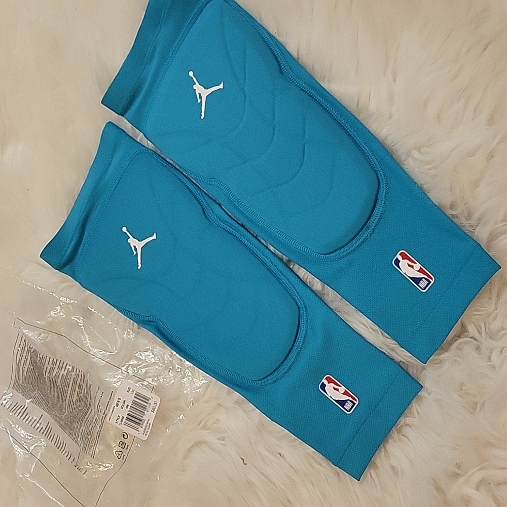Jordan Pro NBA Knee Sleeves - Teal